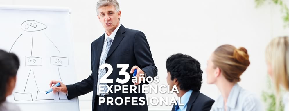 23 aos de experiencia profesional